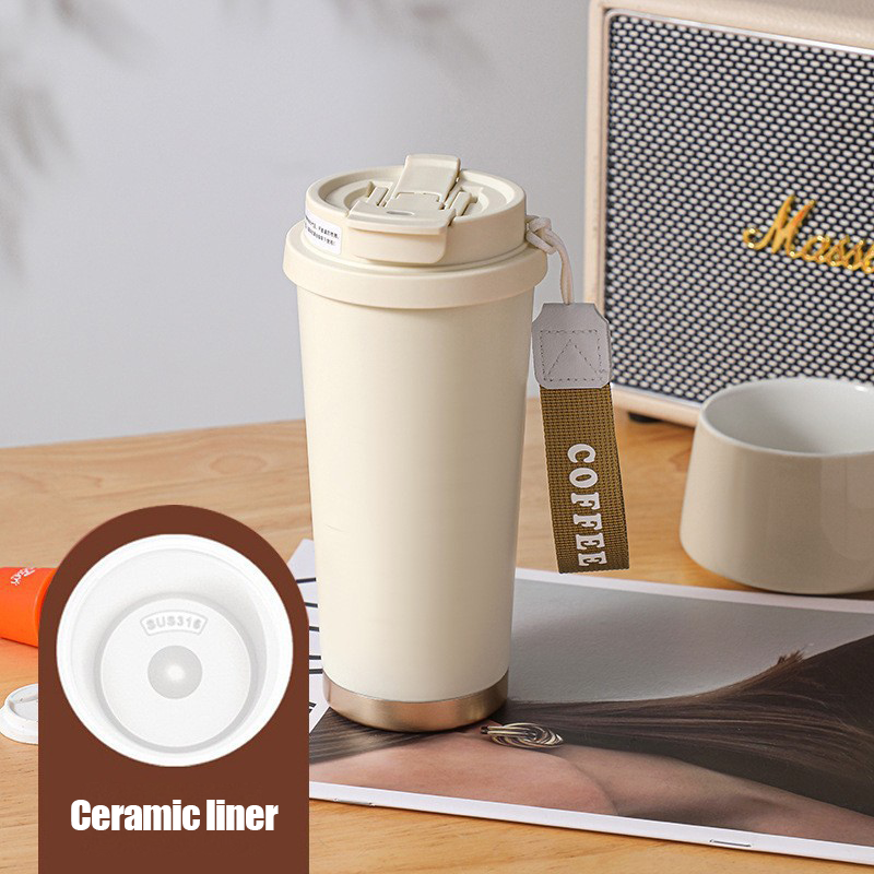 White -Ceramic liner