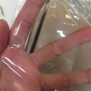 Rollos de película de Pvc de plástico transparente súper transparente de los fabricantes de China de muestra gratis
