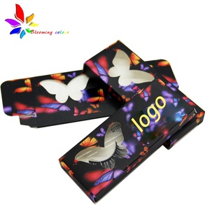 Hộp Bao Bì Lông Mi 25Mm Cửa Sổ Bướm Biểu Tượng Tùy Chỉnh Sang Trọng - Product Image 4