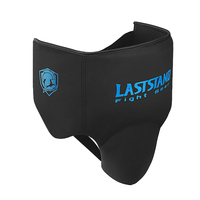 LASTSTAND Protection de l'aine pour homme adulte MMA TKD Karaté Garde-aine Kick Boxing Jockstrap en cuir PU Taille unique pour tous les sports