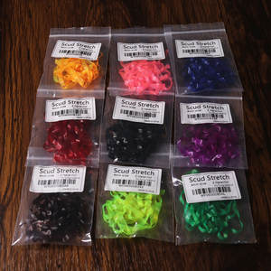 <span class=keywords><strong>Film</strong></span> mince en caoutchouc Super extensible de couleur personnalisée pour la nymphe, les crevettes, les pattes, les mouches, le dos tchèque - Product Image 2