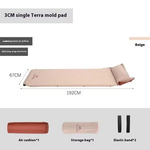 Matelas <span class=keywords><strong>de</strong></span> camping auto-gonflant double, léger et portable, en mousse, pour 2 personnes, design moderne - Product Image 5