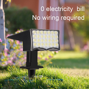 Lámpara Solar <span class=keywords><strong>LED</strong></span> para Jardín Tayire IP65, Resistente al Agua, RGB, Luz Blanca Cálida, <span class=keywords><strong>Sensor</strong></span> de Luz, para Césped, Patio, Camino, Paisaje, Alimentada por Batería - Product Image 4