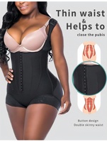 Faja Moldeadora Postquirúrgica KaFoSha, Prendas de Compresión para Control de Abdomen, Colombianas Moldeadoras Mujer, Faja BBL para Mujer