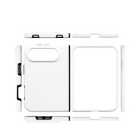 Coque de téléphone magnétique vierge en TPU et PC pour sublimation 3D, double coque pliable pour iPhone 18 Duo, vente en gros d'usine