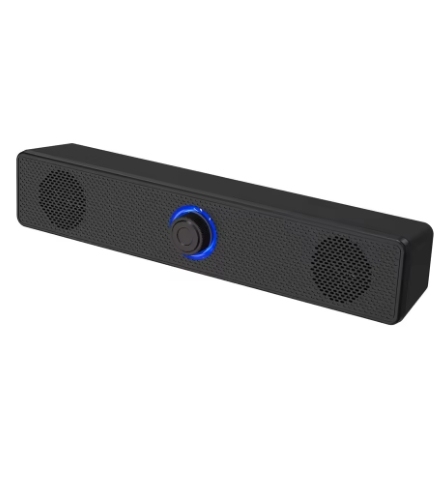 Soundbar Computer PC TV Laptop Desktop Wired Wireless Blue Tooth Speaker Sound Box Bar Music Portable