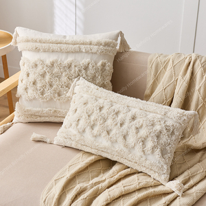 2025 mới thiết kế hiện đại Nhà Boho đệm Linen gối trường hợp Gối bao gồm bông - Product Image 5