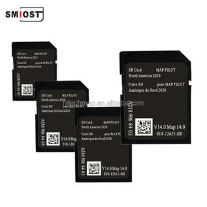 Smiost สำหรับแผนที่เมอร์เซเดสการ์ดความจำระบบแอนดรอยด์ SD Cid สำหรับรถยนต์ <span class=keywords><strong>Garmin</strong></span> GPS <span class=keywords><strong>NAV</strong></span> SAT 32GB A218 8403 USA - Product Image 5