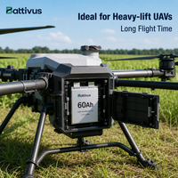 Batterie solide Battivus 3.87V 60Ah 516g ultra-légère 450Wh/kg pour drones de cartographie VTOL – Vente chaude sur le marché européen et russe