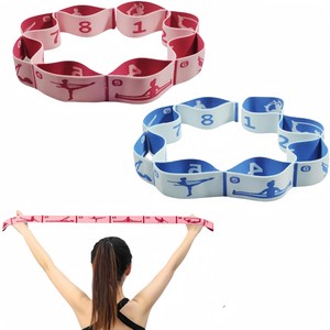 Correa de Estiramiento para Fisioterapia, Correa de Ejercicio para Fascitis Plantar, Pilates, Yoga, con Lazos, Bandas de Estiramiento - Product Image 1