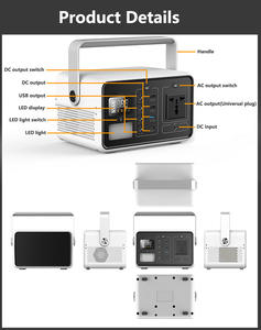 Открытый источник питания 200 ватт портативный 60000 мАч <span class=keywords><strong>Power</strong></span> Bank Кемпинг электростанция для мобильного телефона - Product Image 3
