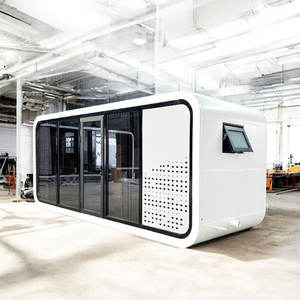 China 20ft Geprefabriceerde Modulaire Huis Capsule Huis Apple Hut Met Badkamer Slaapkamer Voor Hotel Villa Appartement Huur Winkel Gebruik - Product Image 2