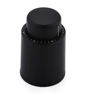 <span class=keywords><strong>Bouchon</strong></span> de bouteille de <span class=keywords><strong>vin</strong></span> réutilisable en plastique ABS avec fermeture sous vide, couleur noire, fonction de recyclage, conserveur de <span class=keywords><strong>vin</strong></span> pratique, marque LATROU - Product Image 5