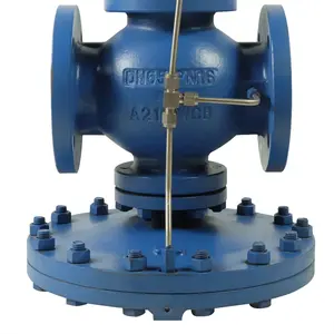 Pressure Reducing Valve DKV DP17 Pilot Operated Pressure Reducing Valve DIN DN50 PN16 BSP Pilot Diaphragm Type PRV Steam Pressure Reducing Valve