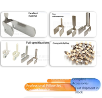 Poussoir d'alimentation pour convoyeur, fourche en acier inoxydable, bloc de poussée métallique, dent de poussée en aluminium moulé pour ensacheuse horizontale