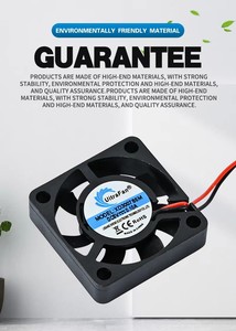 5V Elektrischer Industrieller Axiallüfter mit Kugellager aus Kunststoff, 2000 U/min, Wandlüfter, 1 Jahr Garantie, für Restaurants, Hotels, OEM, ODM - Product Image 5