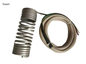 Stainless Steel Spring/Straight <b>Electric</b> Hot Runner Coil Nozzle <b>Heater</b> with Fast Heating for Hot Runner Systems - Product Image 6