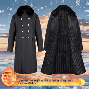 Açık sıcaklık ve günlük kullanım için siyah uzun kalınlaşmış gevşek Fit su geçirmez kış Parka ceket - Product Image 2