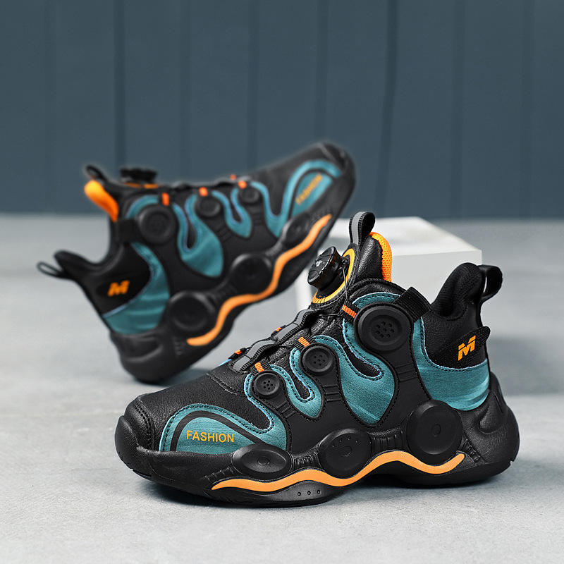 สีดำและสีส้ม