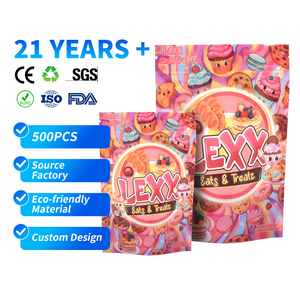 Bolsa Doypack Personalizada al por Mayor con Ventana Transparente, Libre de BPA, con Cierre, de Grado Alimenticio, para Snacks, Carne Seca, Galletas y Bizcochos - Product Image 1