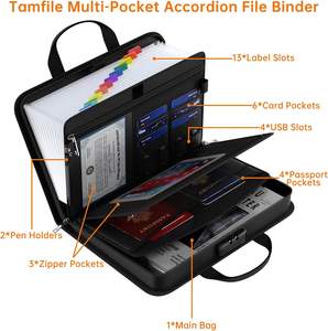 מניב תיקיית אקורדיון 12-כיס האקורדיון בתיקיית אקורדיון - Product Image 4