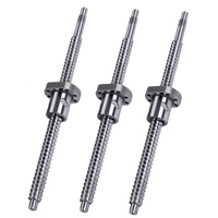 Kit de table coulissante à vis sans fin de précision C7 avec roulement à billes série SFU 1204/1605 pour machine-outil d'automatisation, longueur 1 mètre