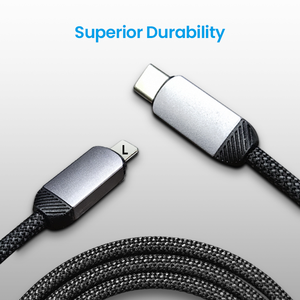 Mới Đến Matte Bện 27W 65W 100W Loại C Để C Dòng Dữ Liệu 2 Trong 1 Tùy Chỉnh Nhanh Chóng Sạc Cáp Cho Điện Thoại Di Động - Product Image 6