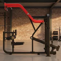 Ticari Spor Salonu Ekipmanları Büyük Yeni Tasarım Plakalı Oturmalı Çok Fonksiyonlu Göğüs Kası, Göbek Kası ve Kol Kası Geliştirme Aleti Çelik Malzeme Model LLQX287
