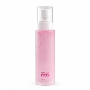 Spray Fijador de Maquillaje Vegano, Resistente al Agua, Control de Grasa, Acabado Luminoso, 100 ml, Larga Duración, Marca Privada, Color Rosa - Product Image 1