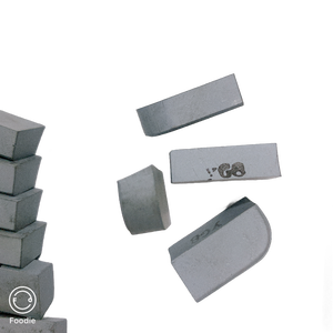 Inserts de tournage et de coupe pour tournage sur tour, en fonte et métaux non ferreux, avec pointes brasées de type standard A, B, C, D, E - Product Image 2