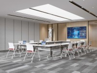Bureau d'ordinateur pliable à hauteur réglable et personnalisé