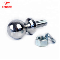 Pièces de remorque robustes d'usine 2000 Lbs 1-7/8 "x 1" x2-1/8 "barre de remorquage en acier au carbone bateau marin voiture remorquage remorque attelage boule