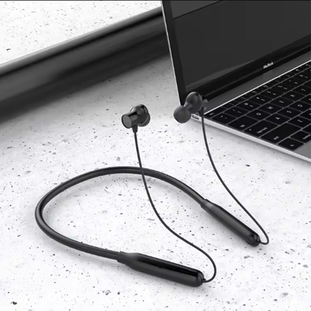 New 5.3 Neck Band 2.4 Ghz China Custom Logo Power Play Earphones White Earbud Speaker and Earphone 2 in 1 In-Ear Headphones