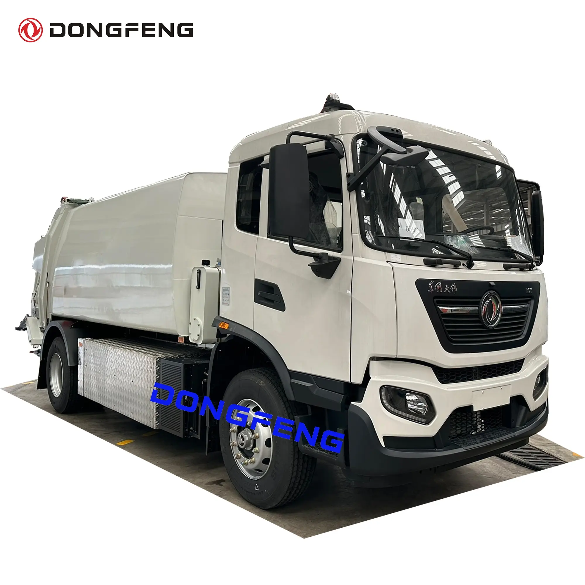 DONGFENG 4x2 LHD Тип 10 ~ 115 м3 Электрический уплотнитель мощности мусоровоз цена