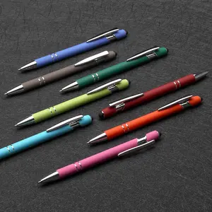 Company Pen Novelty Metal Pen High Quality Aluminium Pen With Touch Screen