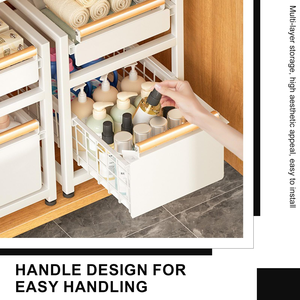 Juego de estantes y cajones extraíbles para especias, organizador de armario pequeño para cocina, venta al por mayor - Product Image 5