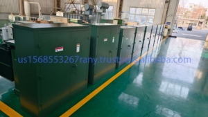 Enroulement toroïdal Type sec 1mva 2mva 22.9kV immergé dans l'huile 3 phases 50/60Hz transformateur monté sur tampon pour une utilisation en extérieur - Product Image 2