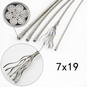 1770 Ss304 7x7 2mm 3mm <span class=keywords><strong>4mm</strong></span> Câble en acier inoxydable - Product Image 4