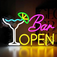 Lampes décoratives LED YXM transfrontalières, néons lumineux en forme de lettres, style bar, ambiance pub, alimentées par USB, pour festivals