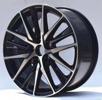Rines de Aleación Sprinter de 18 Pulgadas, Diseño de Malla Negra, 5x127 4x4 Mx5, Alta Calidad, Forjados, Garantía de 3 Años, Ajuste Universal para Autos de Pasajeros