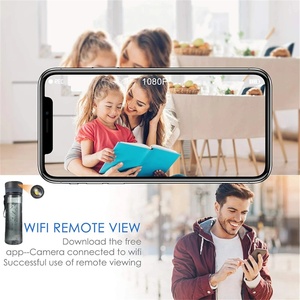 กล้องถ่ายรูปแบบแก้วน้ำพร้อม Wi-Fi เซ็นเซอร์ CMOS ความละเอียด 1080P ไมโครโฟนในตัว และระบบมองเห็นในเวลากลางคืน - Product Image 3