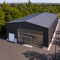 Bâtiment de stockage en acier préfabriqué haute performance pour le stockage d'équipements industriels et les applications d'entrepôt