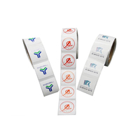 Étiquette RFID passive C HF personnalisée ultralégère 13,56 MHz, vente en gros, haute sensibilité, autocollant étanche pour contrôle d'accès aux actifs