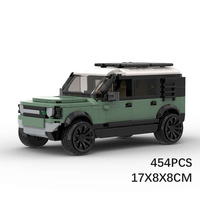 Blocs de construction en plastique MOC, jouet de construction compatible avec le véhicule tout-terrain P400 SUV 84269, briques de vitesse pour jouets