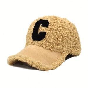 Gorra de Béisbol Casual Unisex, Color Sólido, Material Imitación Lana de Cordero, Tejido Común, Gran Venta - Product Image 4