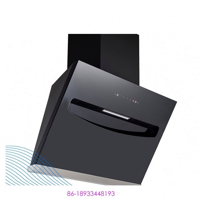 Best welcome charcoal filter smoking kitchen hood touch gesture sensor vent hood for apartment