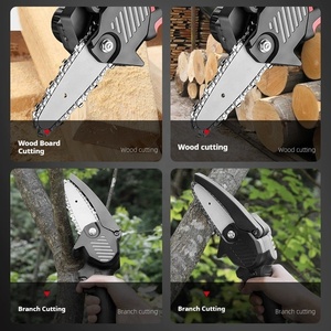 New 4-inch Chainsaw, Lithium Battery Powered Chainsaw for Wood Cutting DGCM-H-1-12' <b>Saw</b> DGCM-H-1-12' - Product Image 3