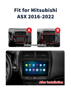 Radio para Auto Krando de 10.1 Pulgadas con Sistema Android para Mitsubishi ASX 2016-2022, Unidad Principal para Auto, Carplay Inalámbrico, GPS, 4G, WIFI, Playstore - Product Image 2