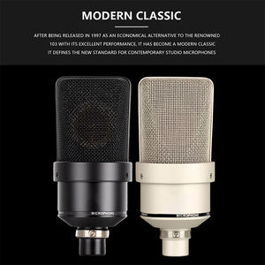 TML 103 スタジオコンデンサーレコーディングマイク プロフェッショナルボイスオーバーポッドキャストマイク 放送スタジオ録音放送用 - Product Image 5