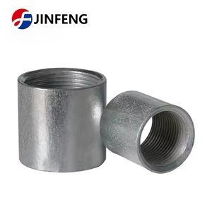 JinFeng thép <span class=keywords><strong>carbon</strong></span> khớp nối bằng nhau phụ kiện đường ống ASTM tiêu chuẩn ren ổ cắm hàn cho hệ thống ống nước công nghiệp sơn dầu khí - Product Image 6